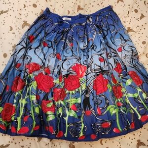 Unique Vintage Beauty And The Beast Skirt